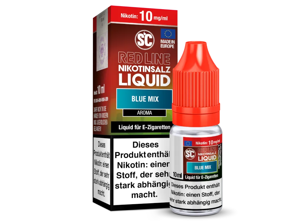 SC Red Line Blue Mix Nikotinsalz Liquid 10mg/20mg