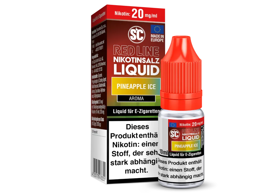 SC Red Line Pineapple Ice Nikotinsalz Liquid 20mg