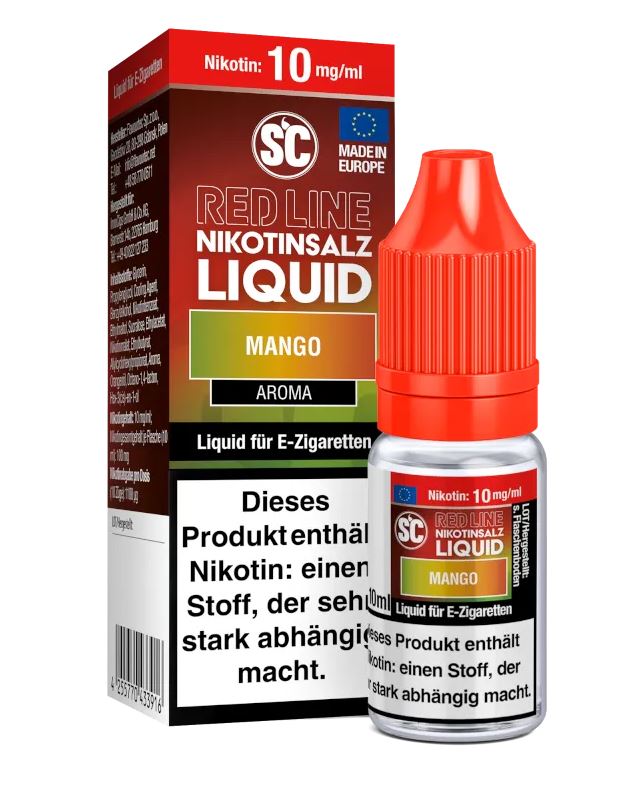 SC Red Line Mango Nikotinsalz Liquid 10mg/20mg