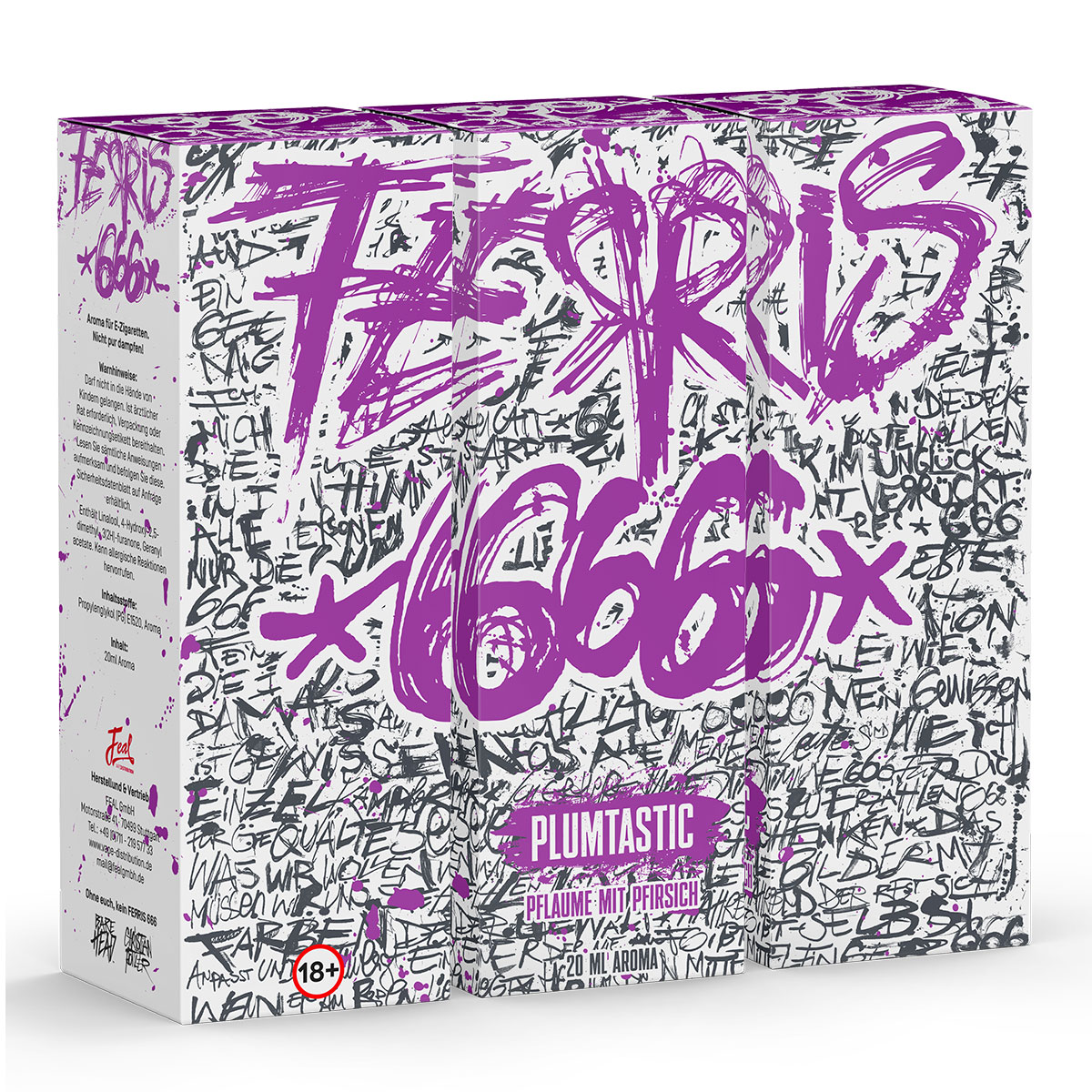 Ferris 666 - Plumtastic - 10ml Aroma (Longfill)