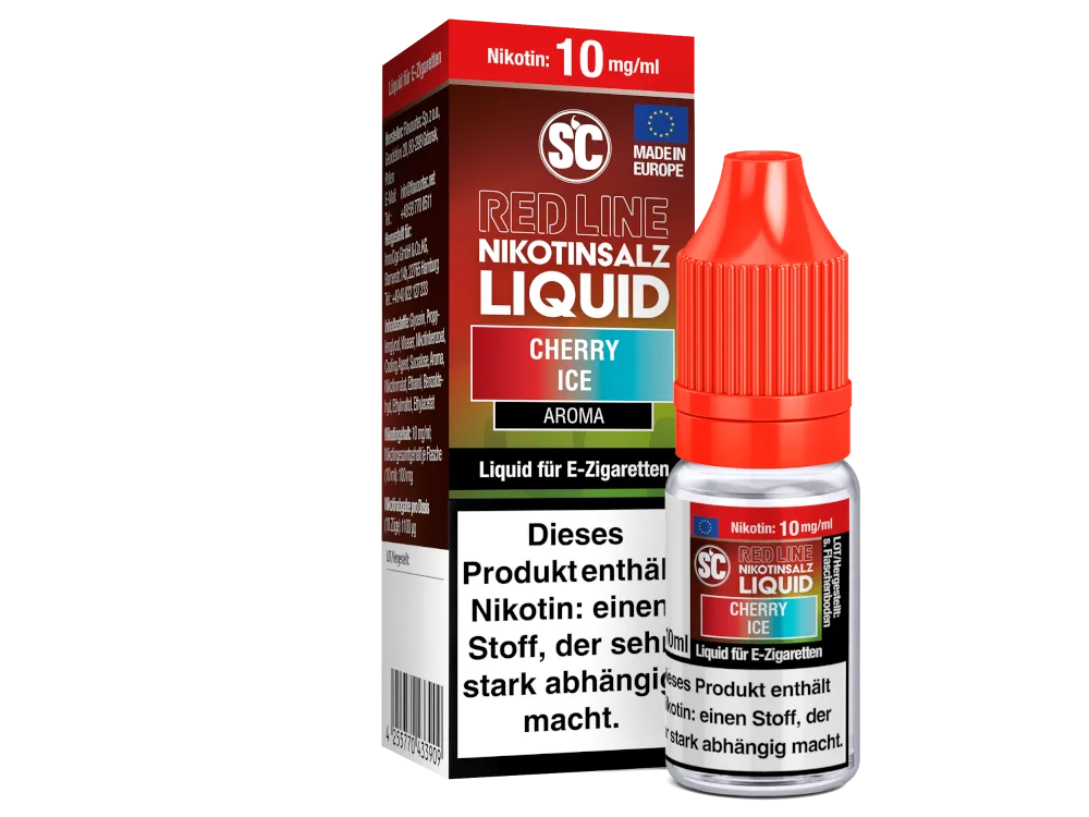 SC Red Line Cherry Ice Nikotinsalz Liquid 10mg/20mg