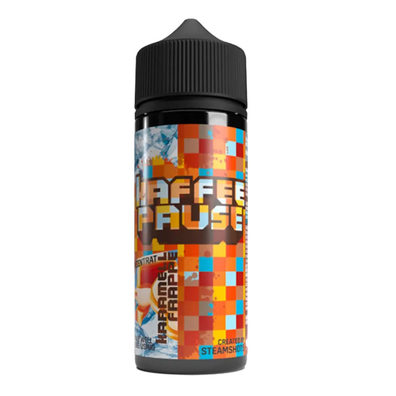 Kaffeepause Longfill - Karamell Frappe Ice - 10ml Aroma