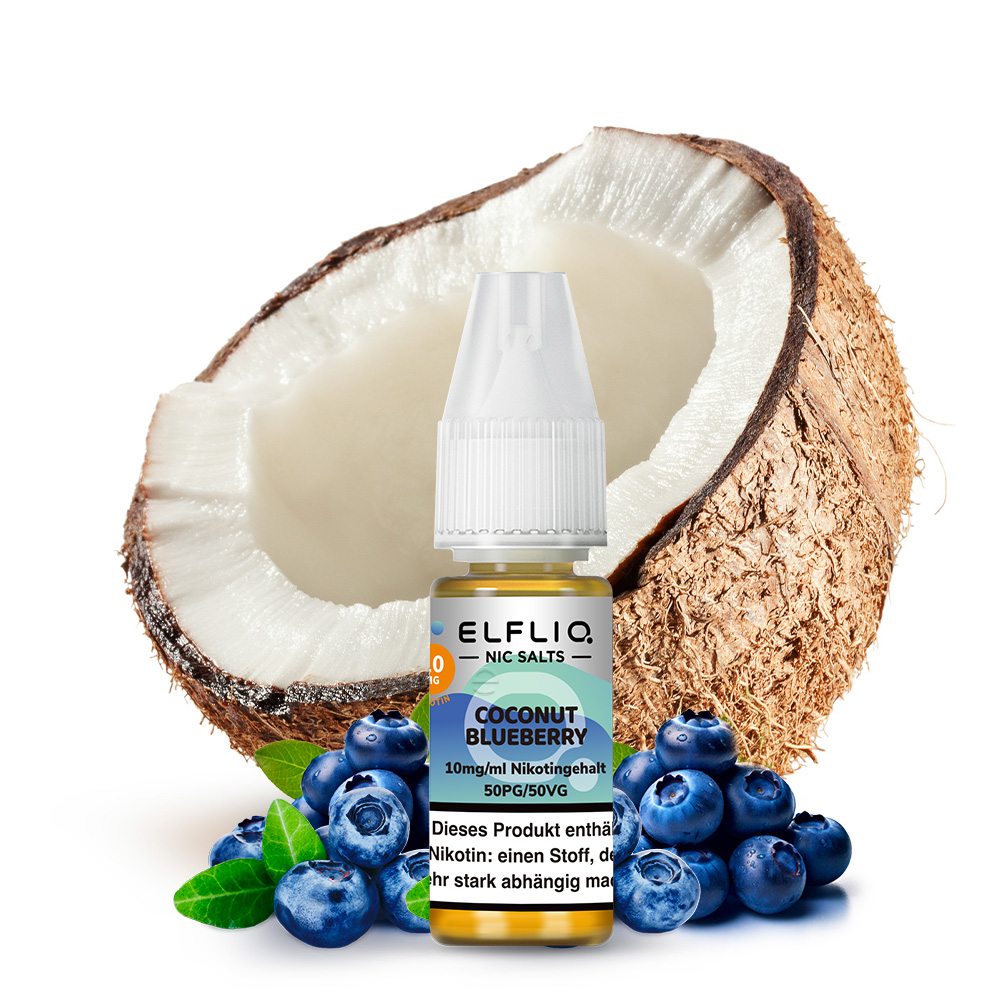 ELFBAR Coconut Blueberry Nikotinsalzliquid - Elfliq -
