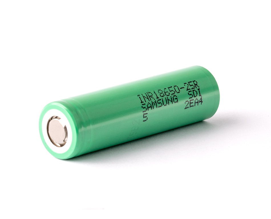 Samsung INR18650 25R 2500mAh FlatTop ungeschützt