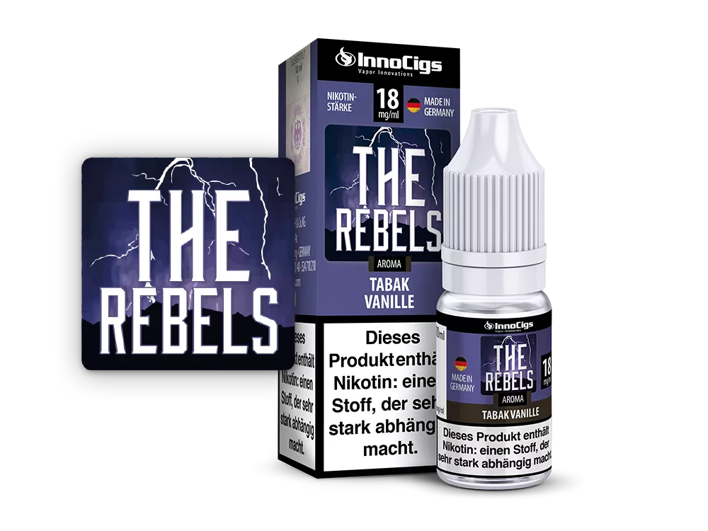 Tabak Vanille The Rebels Liquid Steuerware