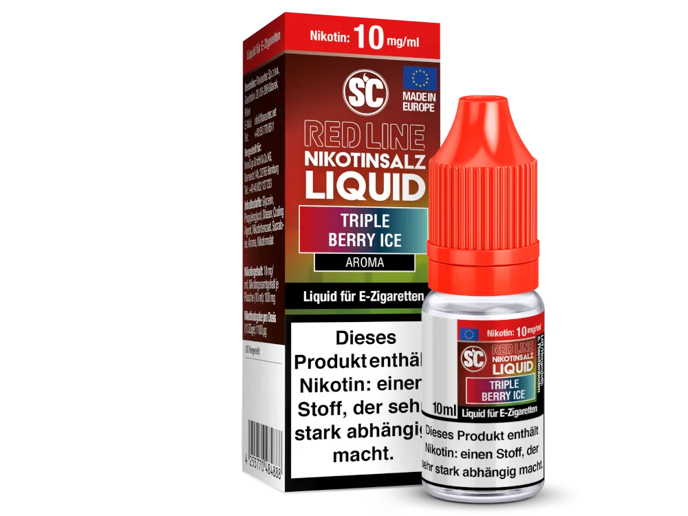 SC Red Line Triple Berry Ice Nikotinsalz Liquid 10mg/20mg
