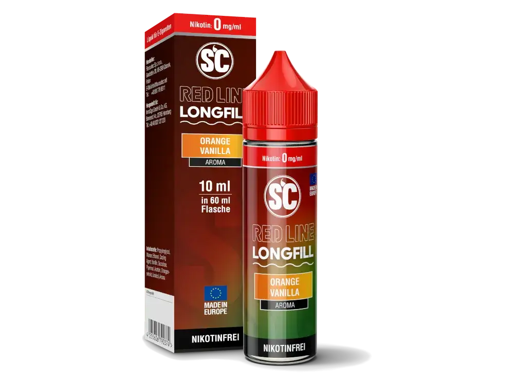 SC Red Line Longfill Orange Vanilla 10ml
