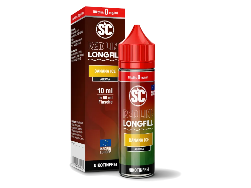 SC Red Line Longfill Banana Ice 10ml