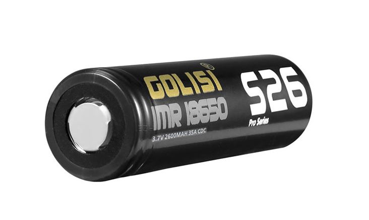 Golisi S26 18650 35A 2600mAh Akku