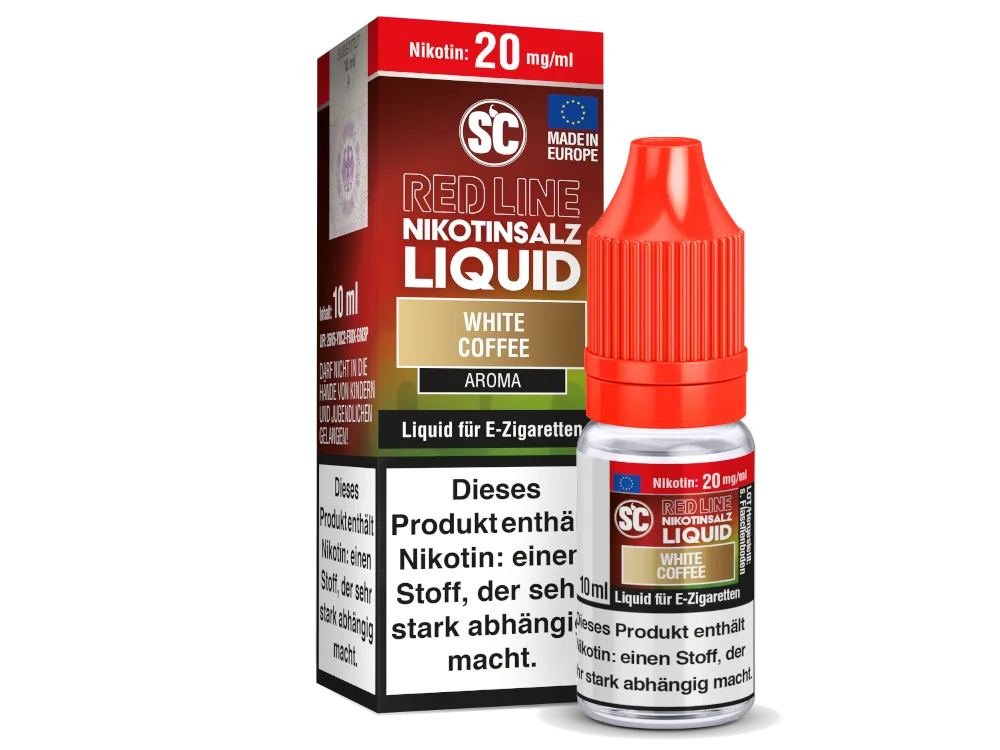 SC Red Line White Coffee Nikotinsalz Liquid 10mg/20mg