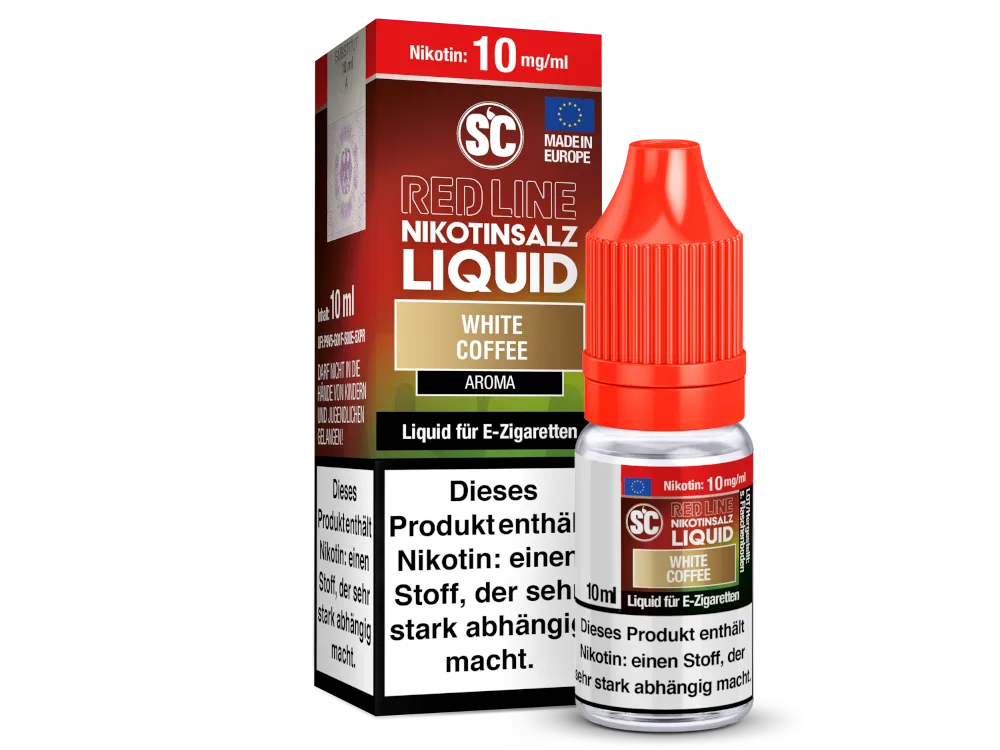 SC Red Line White Coffee Nikotinsalz Liquid 10mg
