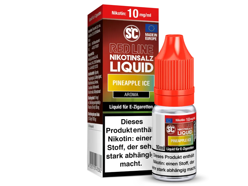 SC Red Line Pineapple Ice Nikotinsalz Liquid 10mg/20mg