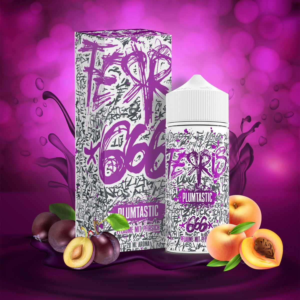 Ferris 666 - Plumtastic - 10ml Aroma (Longfill)