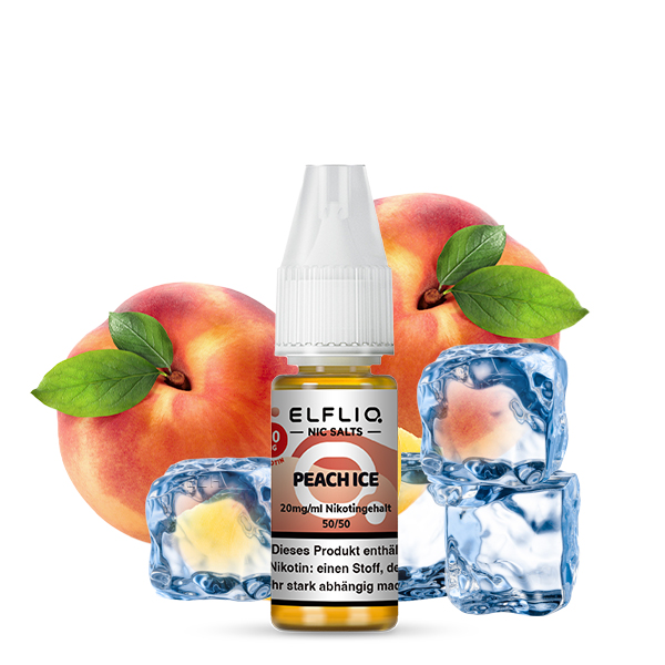 ELFBAR Peach Ice Nikotinsalzliquid - Elfliq -