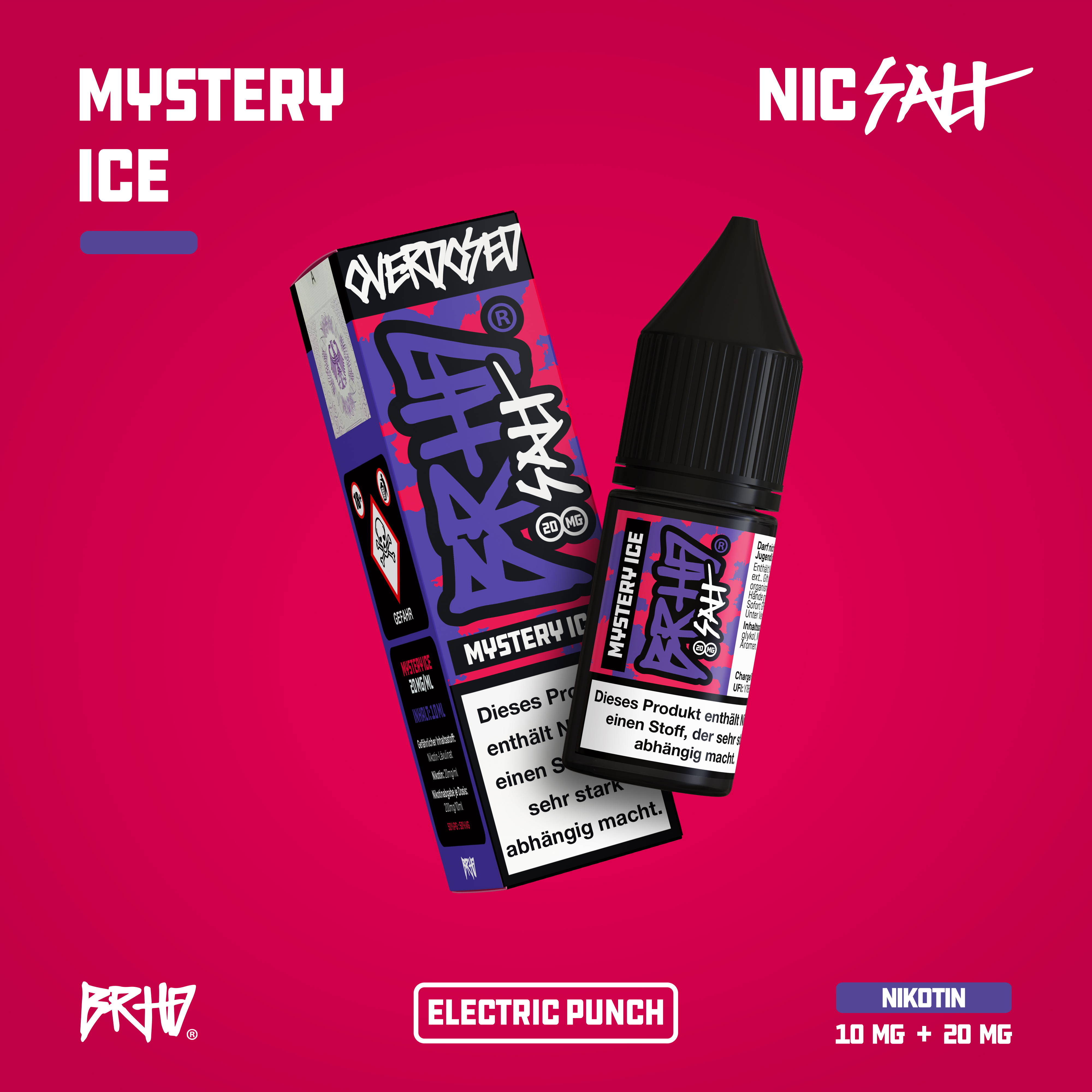 BRHD Electric Punch - Mystery Ice - Nikotinsalz 10mg
